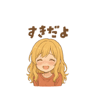 ゆるかわ彼女の日常【カップル・彼女】（個別スタンプ：10）