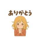 ゆるかわ彼女の日常【カップル・彼女】（個別スタンプ：14）