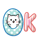 飛び出すデカ文字ネコ【日常編】 修正版（個別スタンプ：9）