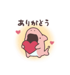 とろけるサメさん（個別スタンプ：6）
