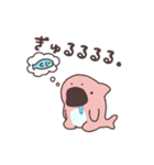 とろけるサメさん（個別スタンプ：7）