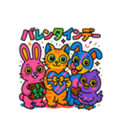 ポップなアニマルで年間行事（個別スタンプ：4）