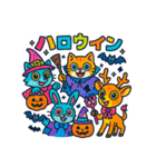 ポップなアニマルで年間行事（個別スタンプ：33）