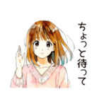 ふつうの女の子★オンライン会議（個別スタンプ：10）