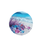 【南国の綺麗な海】癒し.Healing.Sea,shell（個別スタンプ：2）