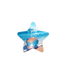 【南国の綺麗な海】癒し.Healing.Sea,shell（個別スタンプ：4）