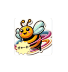 蜂さんが来ました *move（個別スタンプ：1）