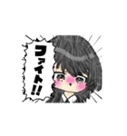 黒いやつスタンプだぜ（個別スタンプ：5）