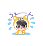 黒いやつスタンプだぜ（個別スタンプ：8）