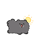 夏とポメトーン（文字なし）（個別スタンプ：1）