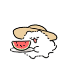 夏とポメトーン（文字なし）（個別スタンプ：3）