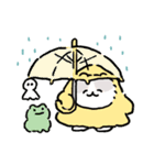 夏とポメトーン（文字なし）（個別スタンプ：35）