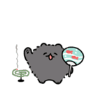 夏とポメトーン（文字なし）（個別スタンプ：40）