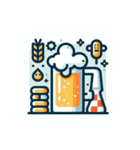 のどが渇いた？飲みたい気分を満たそう！（個別スタンプ：19）