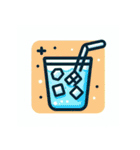 のどが渇いた？飲みたい気分を満たそう！（個別スタンプ：28）