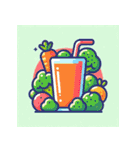 のどが渇いた？飲みたい気分を満たそう！（個別スタンプ：37）