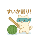 ふわねこ日和・サマーデイズ（個別スタンプ：20）