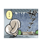 グレーのロップイヤーさん【夏】（個別スタンプ：4）
