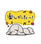 グレーのロップイヤーさん【夏】（個別スタンプ：30）