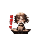 ちび天使の戦い！（個別スタンプ：32）