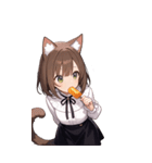 猫娘の日常BIGスタンプ第2弾（個別スタンプ：24）