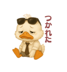 ちょい悪アヒルちゃん 日常スタンプ（個別スタンプ：21）