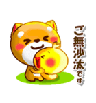 コタとピヨいつも仲良し。日常の連絡用に（個別スタンプ：12）