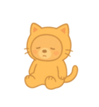 ねこグマのまったりした日々（個別スタンプ：3）