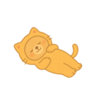 ねこグマのまったりした日々（個別スタンプ：4）