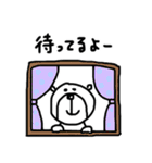 【家族連絡！⑫】ゆる～いシンプルベア★（個別スタンプ：25）