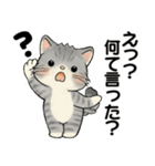 笑顔を運ぶ猫たち♡ シニアさんあるある（個別スタンプ：1）