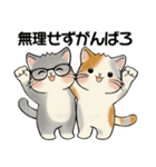 笑顔を運ぶ猫たち♡ シニアさんあるある（個別スタンプ：28）