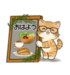 笑顔を運ぶ猫たち♡ シニアさんあるある（個別スタンプ：29）