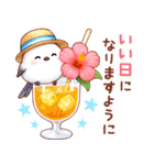 シマエナガたちの夏♪（個別スタンプ：25）