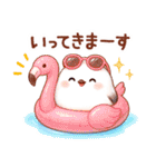 シマエナガたちの夏♪（個別スタンプ：27）