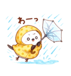 シマエナガたちの夏♪（個別スタンプ：35）