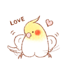 オカメインコの日常【ピヨ彦】（個別スタンプ：9）