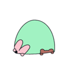 ピンク,プク私たちは友達です。(no text)1（個別スタンプ：6）