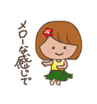 ほんわかサーファー・ガール（個別スタンプ：8）