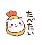 シロネコすたんぷ☆食べ物・飲み物（個別スタンプ：25）