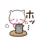 シロネコすたんぷ☆食べ物・飲み物（個別スタンプ：31）