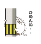 腹巻きアザラシ君 002 （あざらし）黒（個別スタンプ：4）