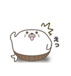 腹巻きアザラシ君 002 （あざらし）黒（個別スタンプ：18）