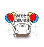 腹巻きアザラシ君 002 （あざらし）黒（個別スタンプ：21）