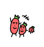 人間くさいトマト（個別スタンプ：15）