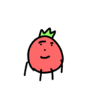 人間くさいトマト（個別スタンプ：24）