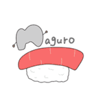 感情シリーズ2！さいごにお寿司もあります（個別スタンプ：35）