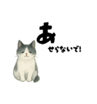 【使いやすい】白黒ねこのやさしい日常（個別スタンプ：9）