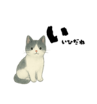【使いやすい】白黒ねこのやさしい日常（個別スタンプ：27）