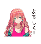 美容女子の輝き★（個別スタンプ：3）